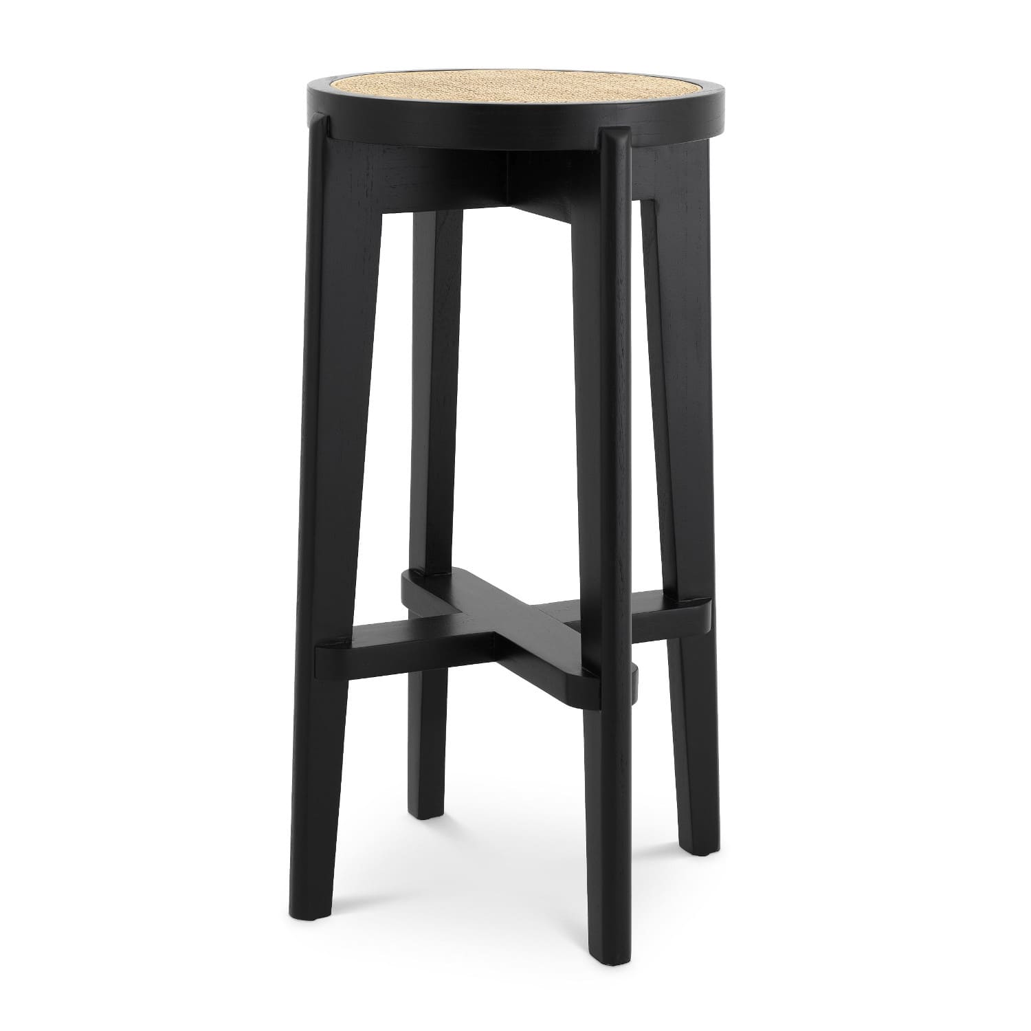 tabouret de bar dareau noir majdeltier pro 2