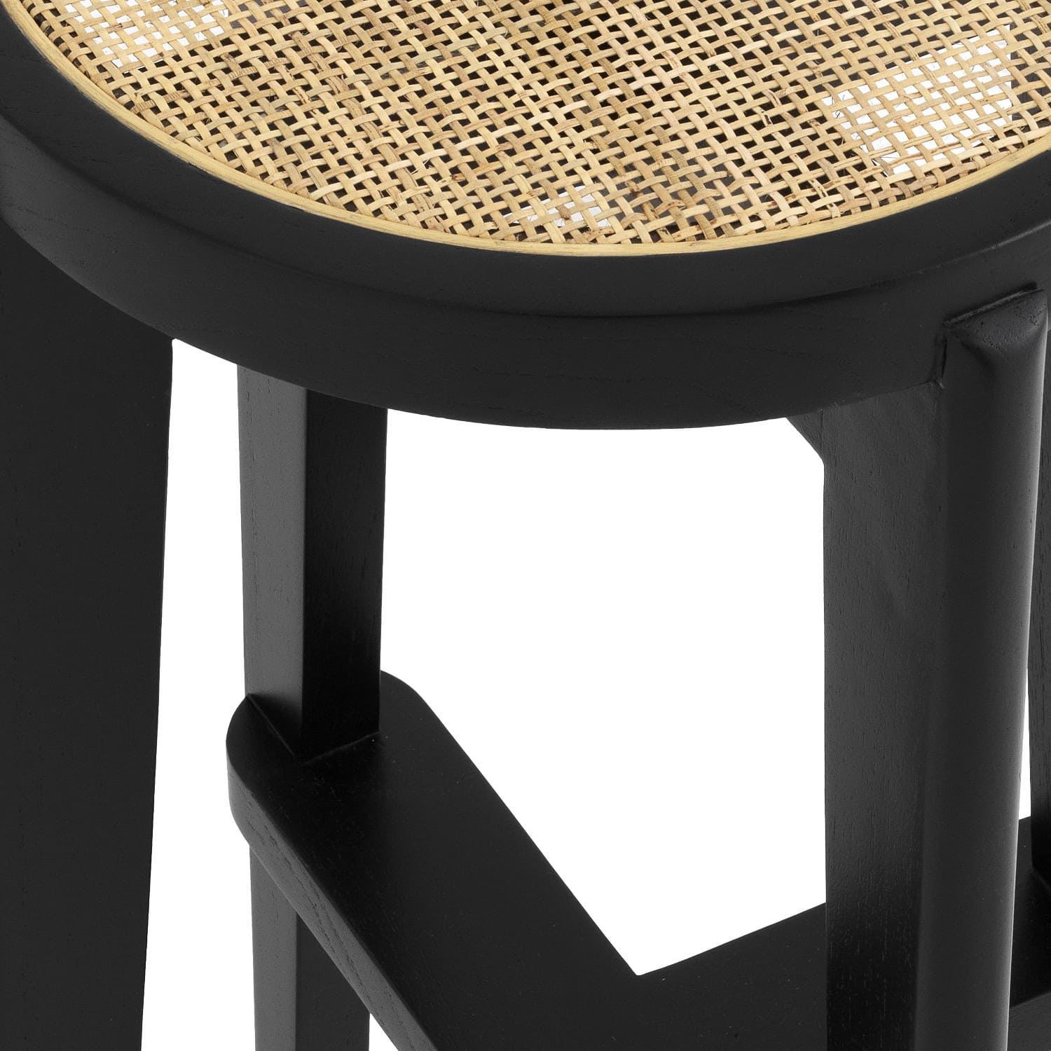 tabouret de bar dareau noir majdeltier pro 5