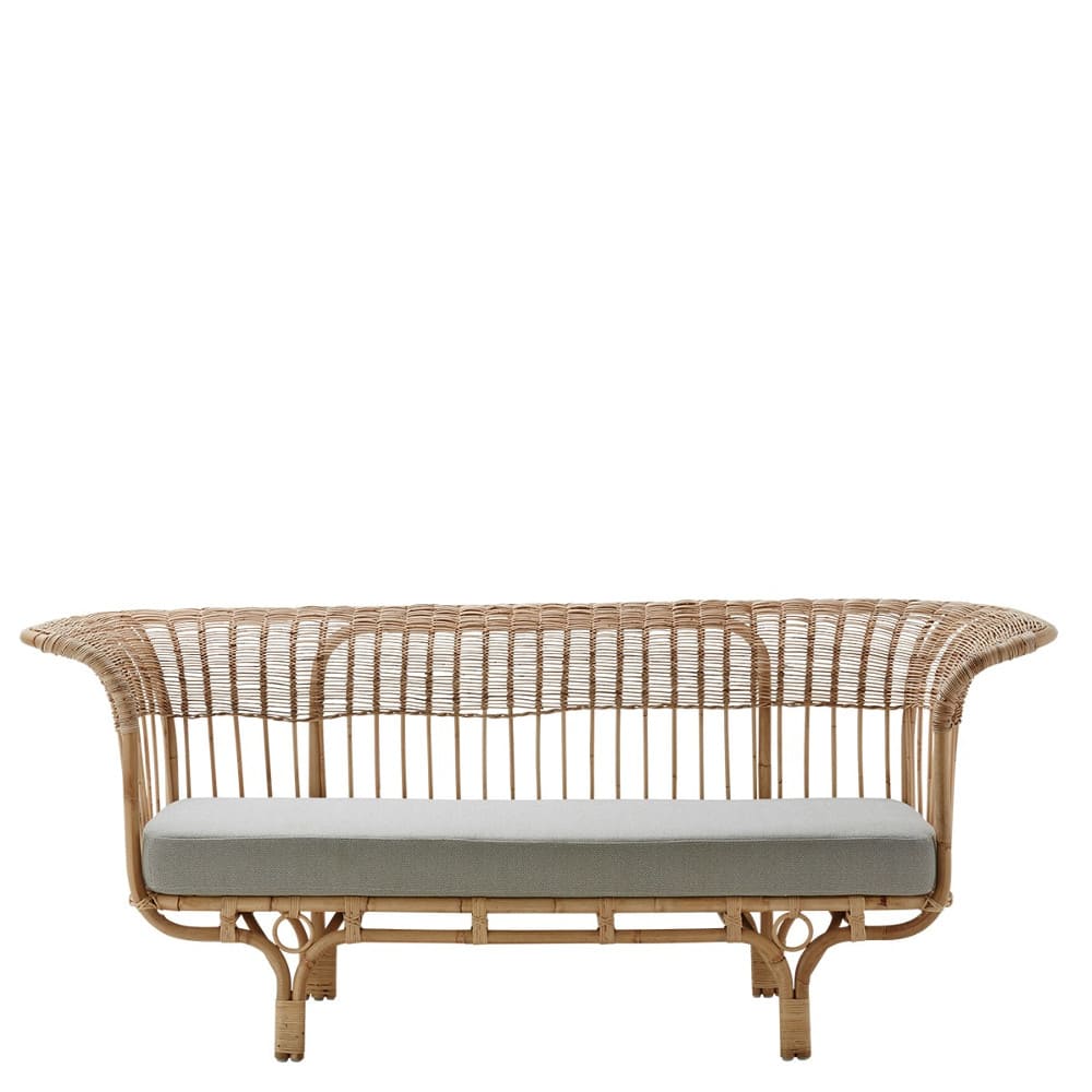 canape en rotin des annees 1950 design franco albini majdeltier pro