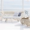 canape exterieur blanc effet rotin des annees 1950 design franco albini majdeltier pro 3