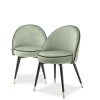 Paire de Chaises Cooper Pistache