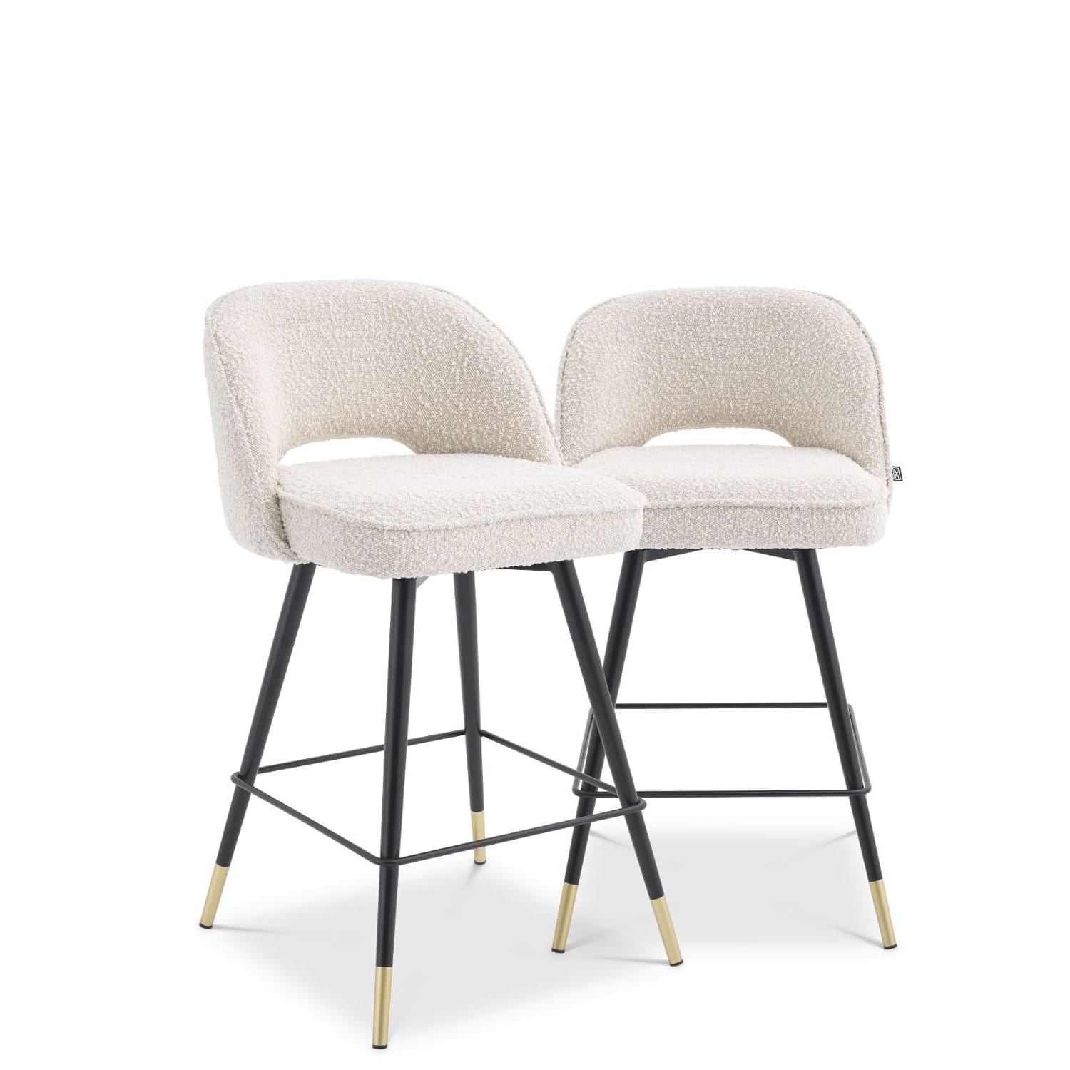 Paire de Tabourets de comptoir Cliff