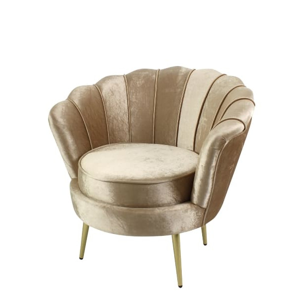 Fauteuil Audrey Champagne
