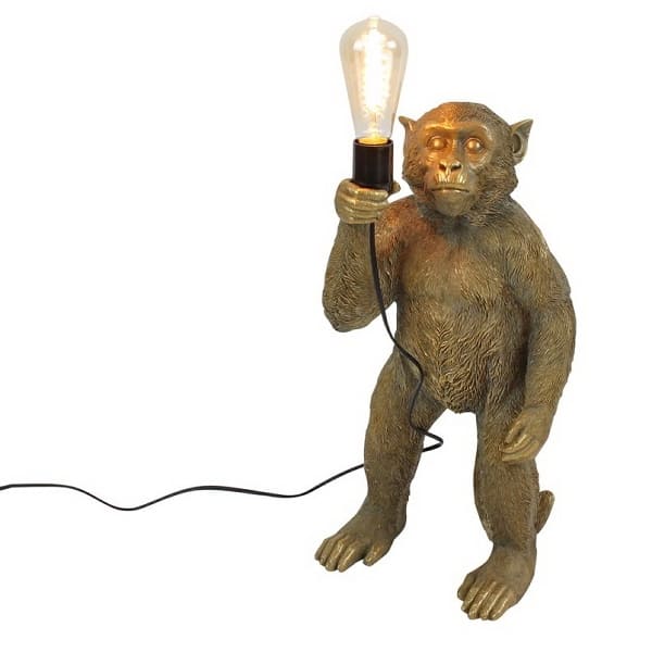 Lampe Singe KoKo Doré - WERNS®