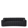 canapé-noir-confortable-majdeltier Canapé Kelly Noir