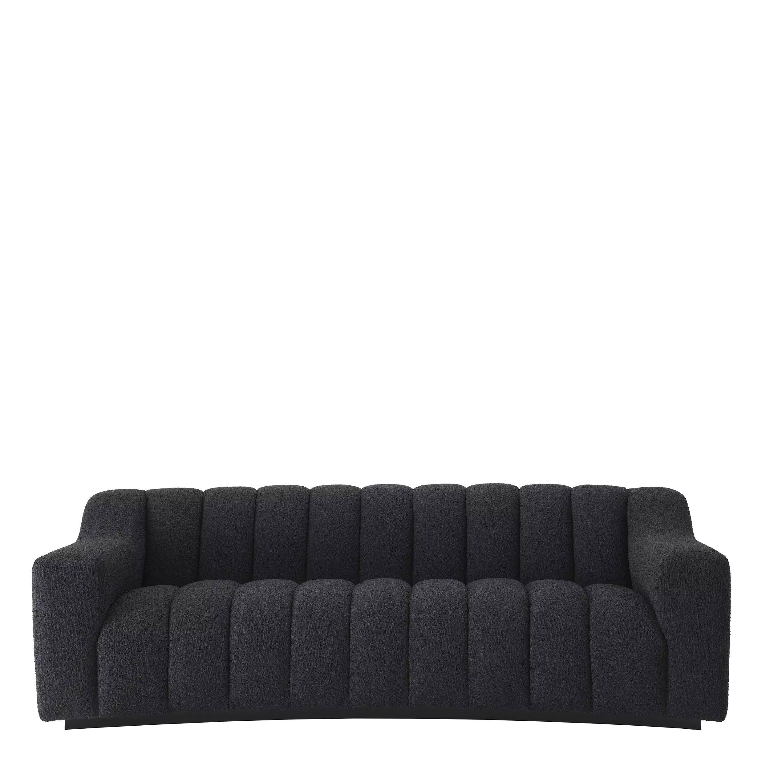 canapé-noir-confortable-majdeltier Canapé Kelly Noir