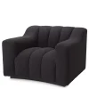 fauteuil-noir-confortable-majdeltier Fauteuil Kelly Noir
