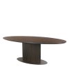 Table de Repas Luxor ovale 235 cm – Élégance sculpturale