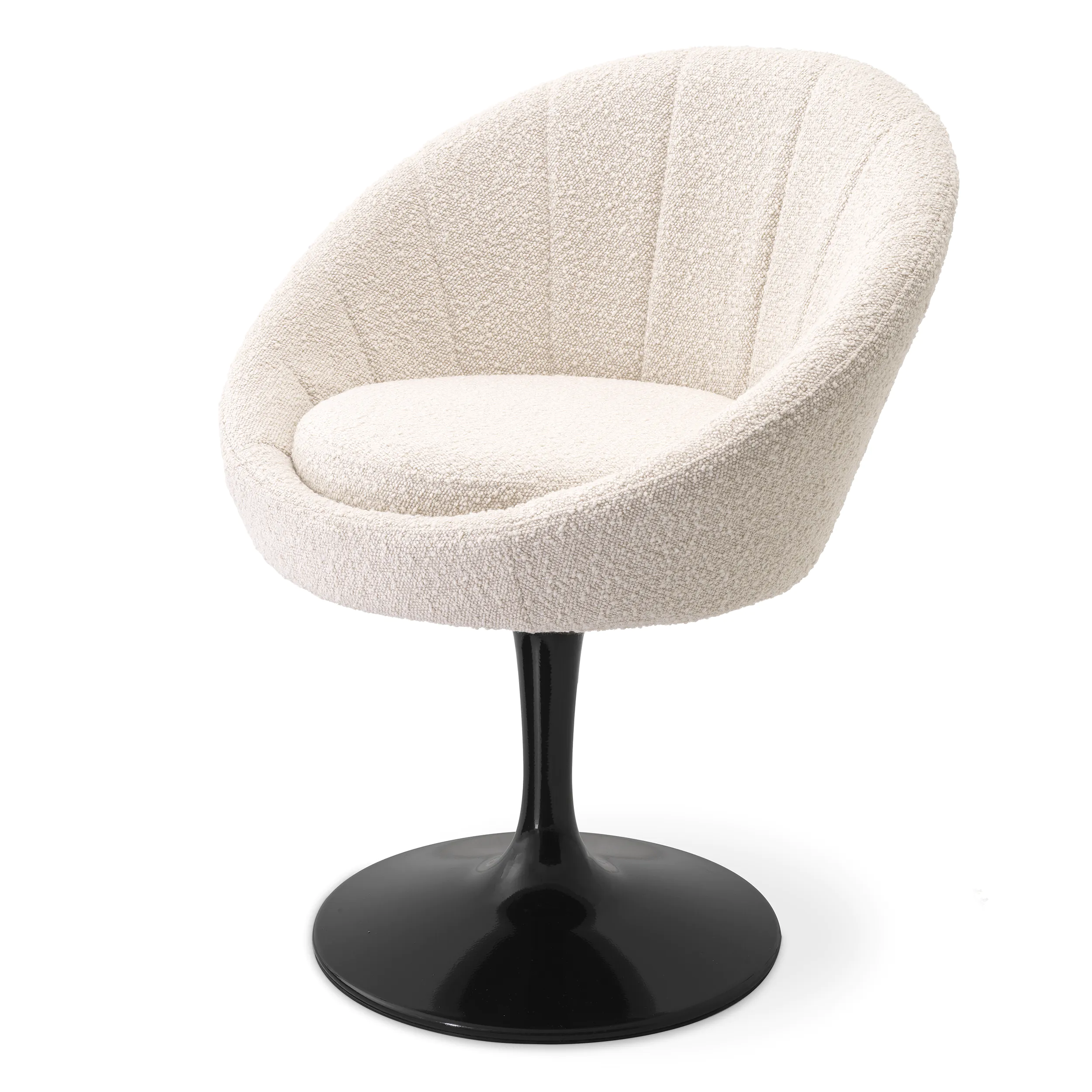 Chaise pivotante O'NEILL bouclé