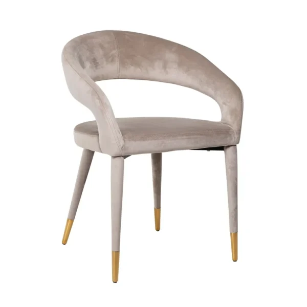Chaise Gia velours