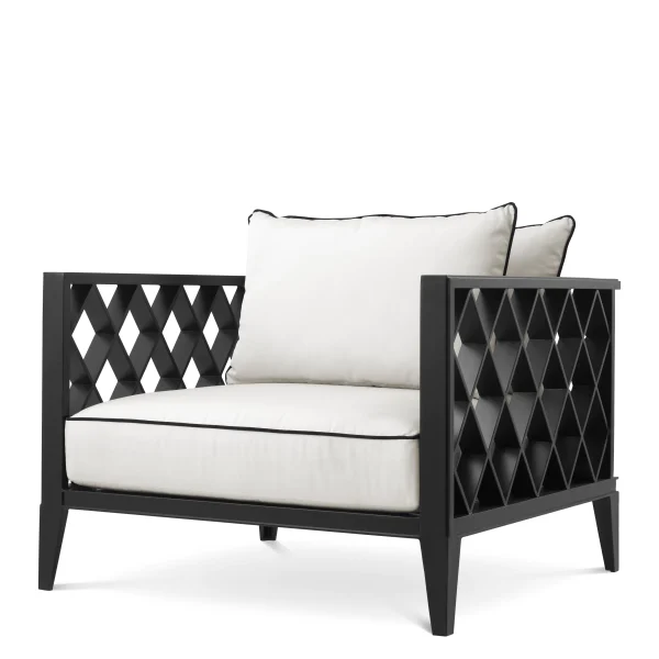 Fauteuil Ocean Club Noir Outdoor