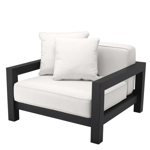 Fauteuil Cap-Antibes Noir Outdoor