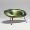 Fauteuil Nido vert iridescent