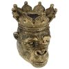 cache pot tête de singe
