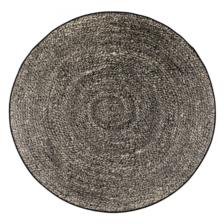 Tapis Malia Tonnerre diamètre 160 cm