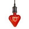Ampoule LED Filament Cœur Rouge Werns