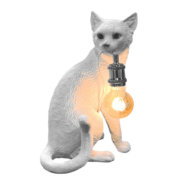 Lampe Chat Blanc Chouchou - WERNS