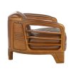 fauteuil club biarritz cuir chocolat 3
