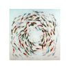 Peinture Tourbillon De Poissons Colores 3