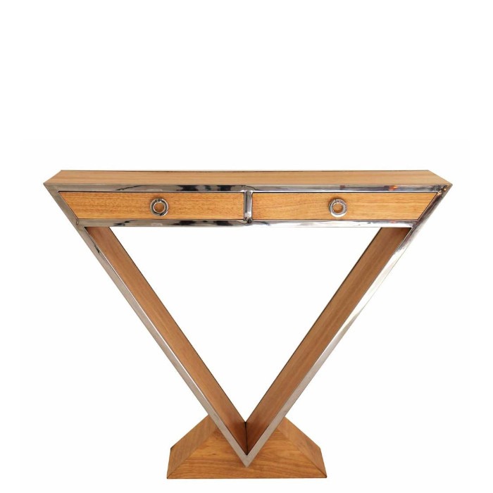 ixtac10-a1-face-console-delta-2-tiroirs-couleur-bois-naturel ixtac10 a1 face console delta 2 tiroirs couleur bois naturel