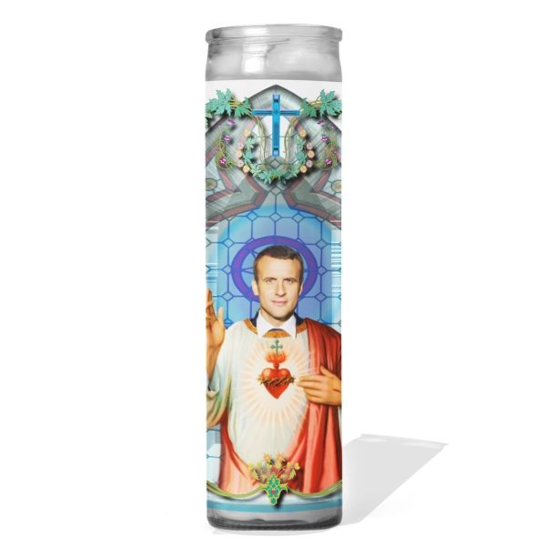 Bougie De Prière Emmanuel Macron