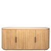 Buffet Arrondi Chene Naturel Belfort 12 majdeltier