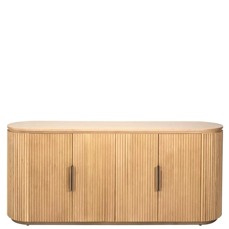 Buffet Arrondi Chene Naturel Belfort 12 majdeltier