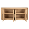 Buffet Arrondi Chene Naturel Belfort 2