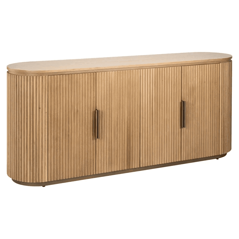 Buffet Arrondi Chene Naturel Belfort 9 majdeltier