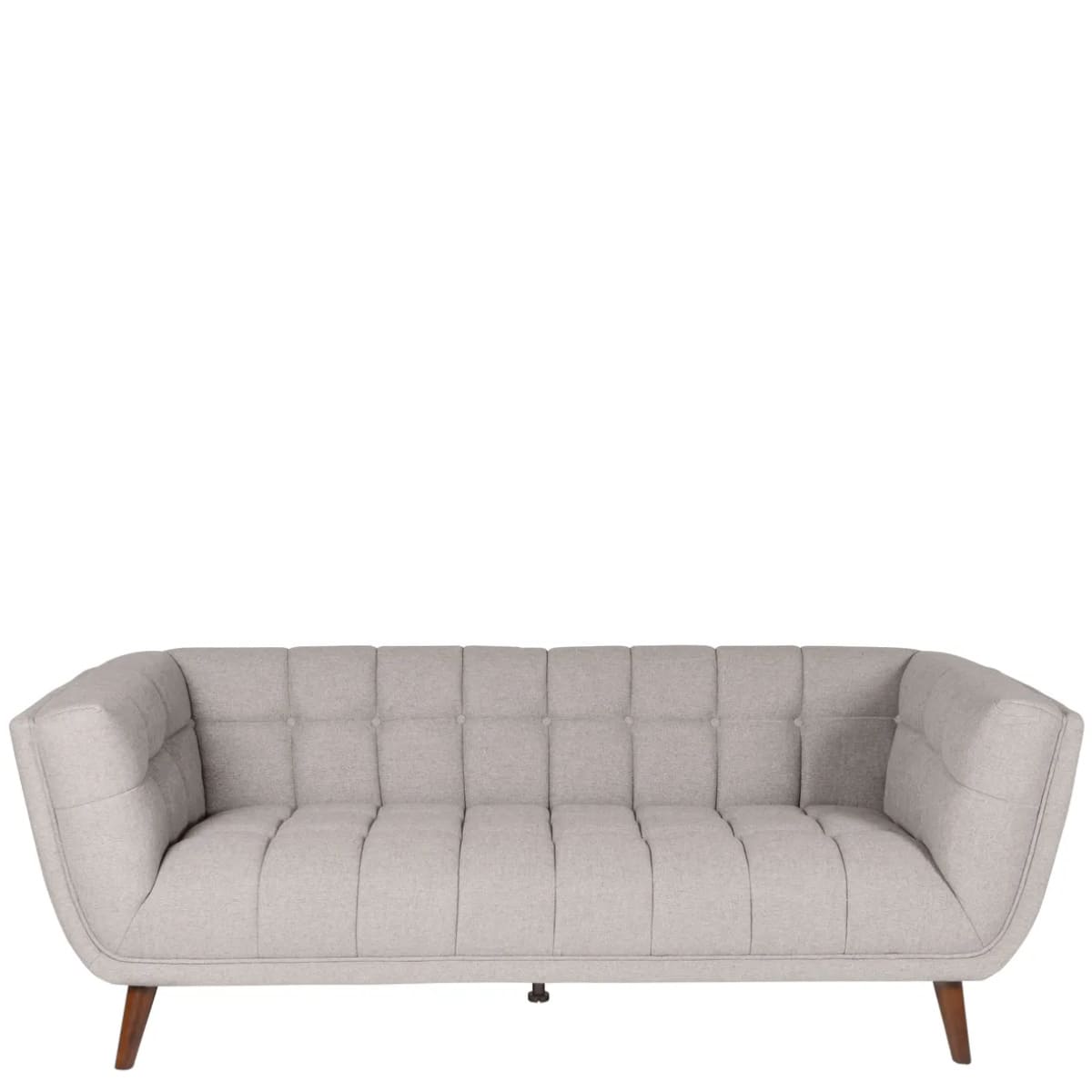 Canapé Beryl 3 places gris clair Canape Beryl 3 places gris clair