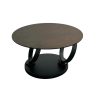 table basse pivotante en ceramique bronze 10