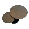 table basse pivotante en ceramique bronze 4
