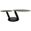 table basse pivotante en ceramique bronze 7