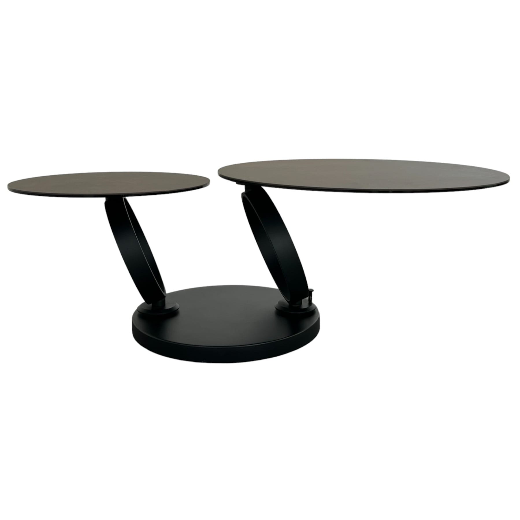 table basse pivotante en ceramique bronze 7