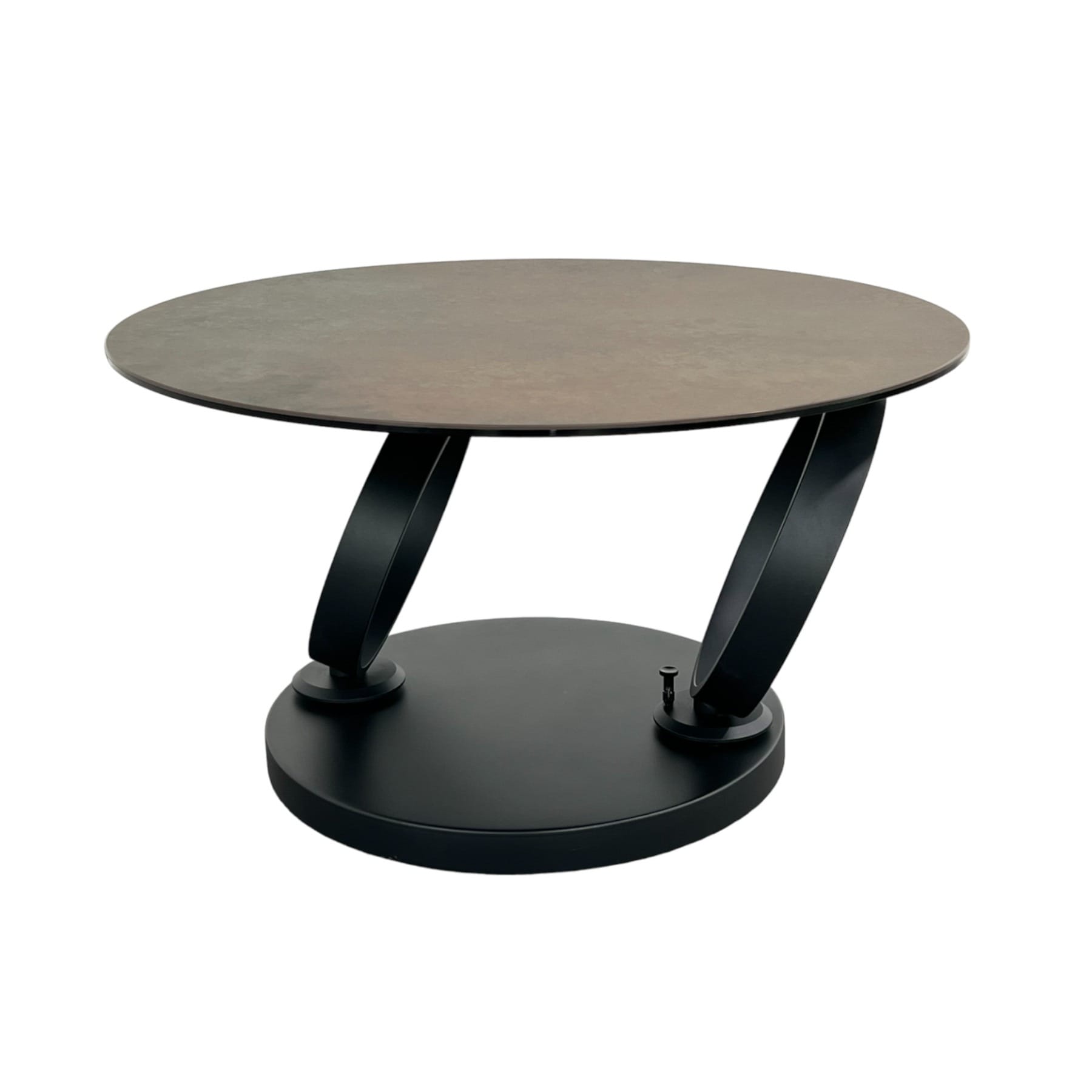 table basse pivotante en ceramique bronze 8