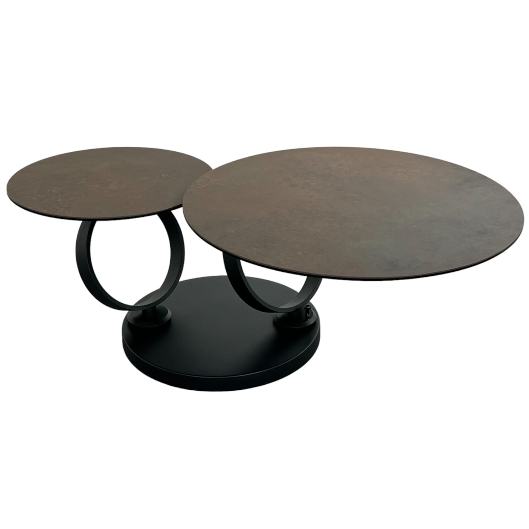 table basse pivotante en ceramique bronze 9