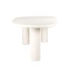 Table Bloomstone 235 cm table blanche table galet forme organique majdeltier design 1