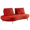 canapé poppy-canapé design-canapé Rouge-tissu 3d-pop-rouge-majdeltier-incurvé-haricot-méridienne-3 places canape poppy canape design canape Rouge tissu 3d pop rouge majdeltier incurve haricot meridienne 3 places
