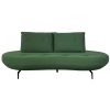 canape poppy canape design canape vert tissu 3d majdeltier incurve haricot meridienne 3 places 3