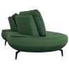 canape poppy canape design canape vert tissu 3d majdeltier incurve haricot meridienne 3 places 6