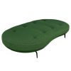 canape poppy canape design canape vert tissu 3d majdeltier incurve haricot meridienne 3 places lit