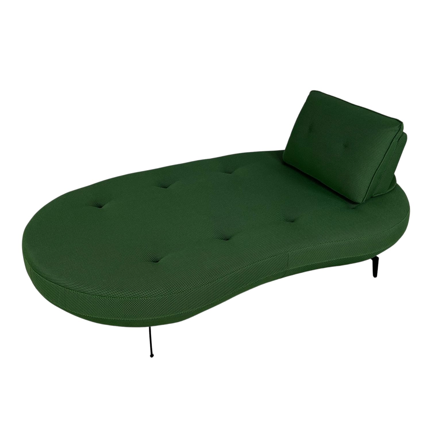canape poppy canape design canape vert tissu 3d majdeltier incurve haricot meridienne 3 places