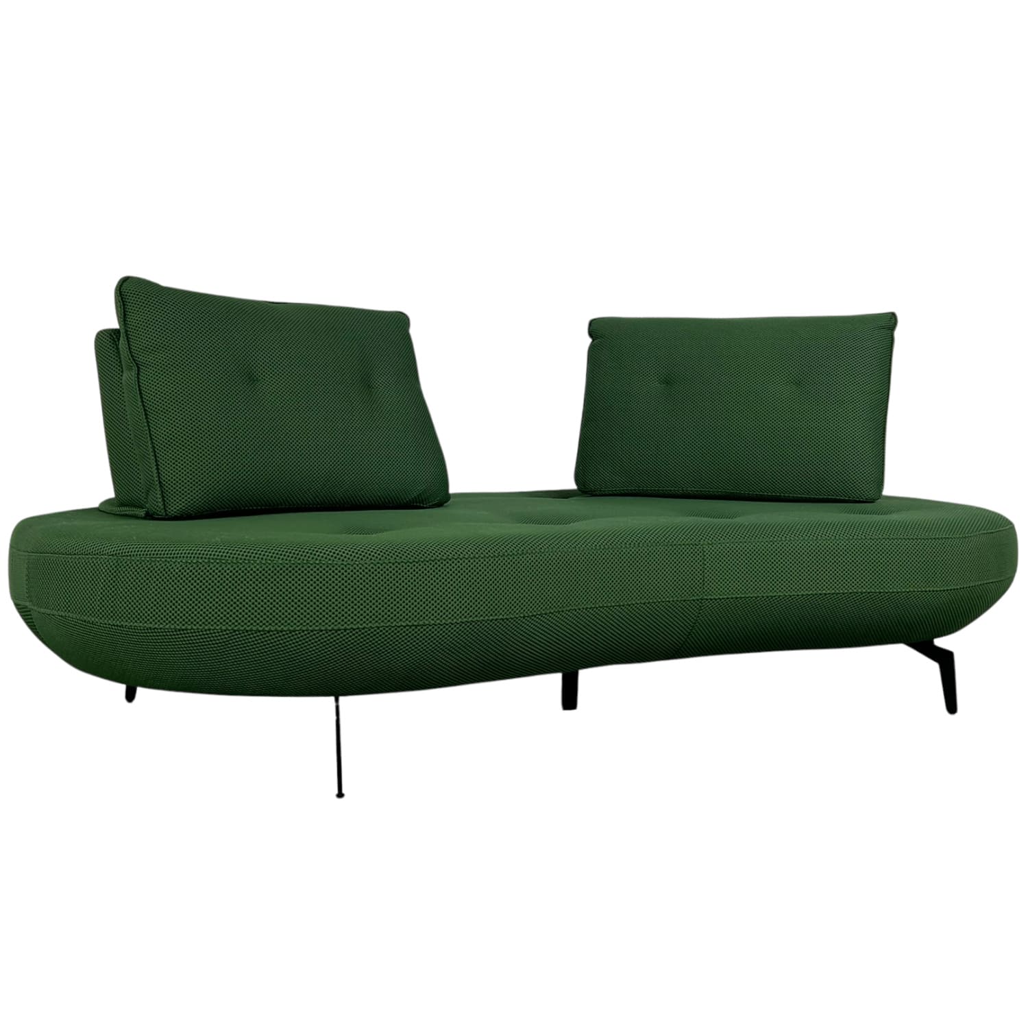 canape poppy canape design canape vert tissu 3d majdeltier