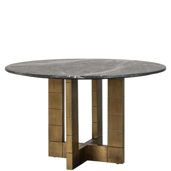 Table de repas Collada Marbre noir - Une Table raffinée intemporelle