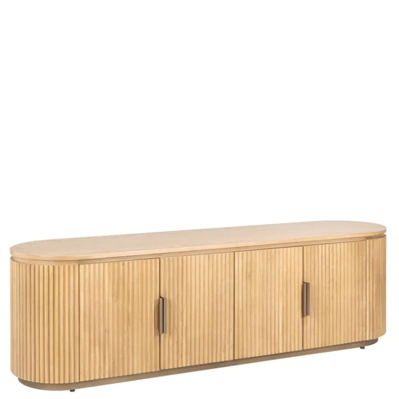 Meuble Tv Chêne Naturel Belfort-190cm-majdeltier Meuble Tv Chene Naturel Belfort 190cm majdeltier