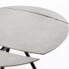 Table Ronde Céramique Extensible Marla Ø135 majdeltier Table Ronde Ceramique Extensible Marla O135 majdeltier