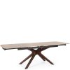 Table de Repas Céramique Extensible Travertin Altuce