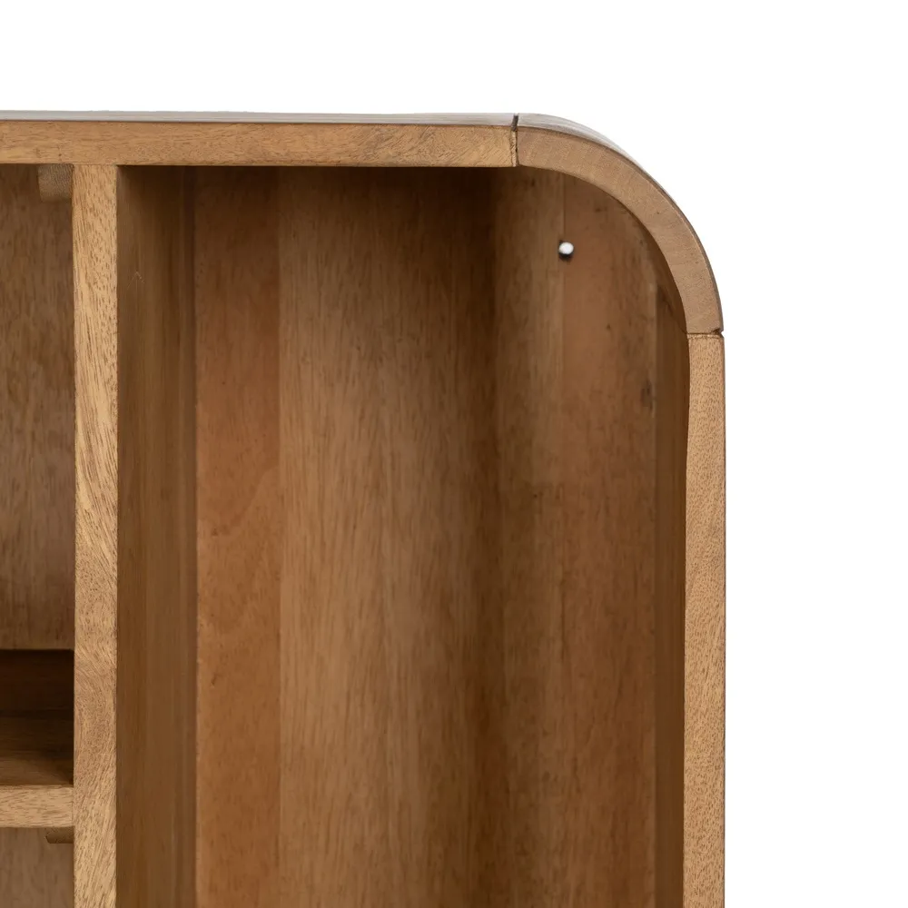 Bibliotheque Marceau angles arrondis manguier massif rangement majdeltier 8