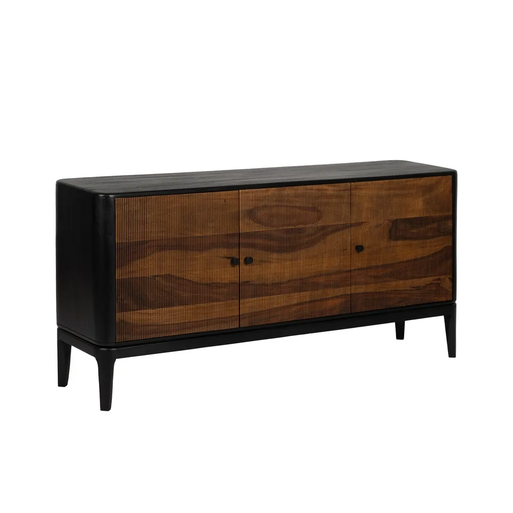 Buffet Walter bois massif majdeltier sheesham manguier