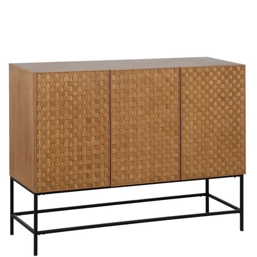 Commode Marigni 6 tiroirs frene design brutaliste moderne majdeltier 1